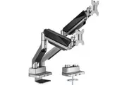 DGS01Y Heavy Duty Gas Spring Dual Monitor Arm Activiva
