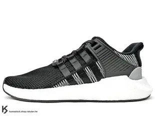 2017 超人氣迴響 ADIDAS EQUIPMENT EQT SUPPORT 93/17 黑白 全 BOOST 底 透氣網面 (BY9509) !