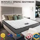 Bonnell Single Bed Foam Mattress Size Spring Density Hypo Allergenic Medium Firm