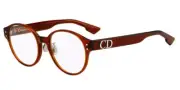 Christian Dior DIORCD3F 2LF 50 Brown Eyeglasses Optical Frame