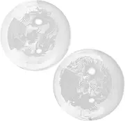 2pcs Hand Massaging Balls Portable Smooth Exercise Balls for Muscle Relief and Relaxation for Elderly Hand Therapy and Home Decor