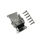 Leheybia 2 Pcs Folding Table Legs Bracket 90 Degree Self-Locking Folding Hing...