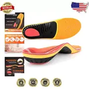 All-Day Comfort Plantar Fasciitis Insoles for Men & Women - Arch Support Relief