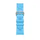 Apple Watch Hermès - 45 公釐 Bleu Céleste 天藍色 Kilim Single Tour 錶帶