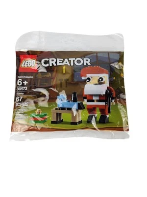 New LEGO Creator Santa Sealed Polybag Building Set 6+ 67 Pieces 30573 Christmas