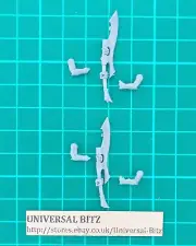 Wildwood Rangers Glaive Weapons x 2 A Warhammer Wood Elves RARE OOP D8 A