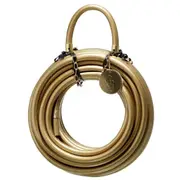Garden Glory Coloured PVC Watering Hose Outdoor Flexible Pipe 20m Gold Digger