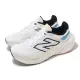 【NEW BALANCE】慢跑鞋 Fresh Foam X 1080 V13 大童 女鞋 寬楦 白 黑 緩衝 運動鞋 NB(G1080V13-W)