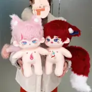 No Attributes Plush Doll +Tail Stuffed Toy 20cm/40cm（No Clothes!）