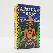 African Tarot Cards Deck Fortune Telling Divination Oracle Family Entertainment Party Board Game Tarot Deck