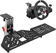 EG STARTS 1 Set Desk Mount for Sim Racing Wheel Stand Simulator Cockpit Wheel Stand Racing Steering Shifter Mount fit for Logitech G25 G27 G29 G920 G923 Thrustmaster T248 T300 T-GT TS-PC T500 T818