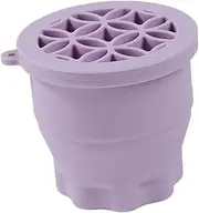 VICASKY Folding Makeup Brush Cleaner Cup Silicone Brush Washing Tool for Makeup Cleaner Mat