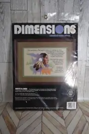 Dimensions Earth & Man American Indian's Great Mother Earth Cross Stitch kit