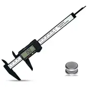 VIECAM 0-6 Inches Digital Caliper with Large LCD Screen and Auto-Off Feature ...