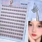 10 Rows Glue-free Eyelashes C-curled Single Cluster Eyelashes False Eyelashes
