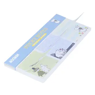 sun-star 日本製 Moomin 方形彩色便條紙 彩色便箋 嚕嚕米 MOOMIN和阿金 UA72406