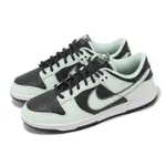 【NIKE 耐吉】休閒鞋 DUNK LOW RETRO PRM 男鞋 湖水綠 黑 皮革 低筒 經典 板鞋(FZ1670-001)