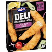 Birds Eye Deli South Atlantic Flathead Fillets Light Batter 250g