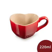 在飛比找PChome24h購物優惠-Le Creuset 甜心系列 愛心馬克杯 220ml 櫻桃