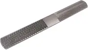 AIMALL 4-in-1 Steel Flat Rasp File 8-Inch Wood Rasp File Half-Round Hand File for Woodworking, Metalworking, and Plastic Shaping - Durable Dual-Surface Hand Tool with Precision File Teeth
