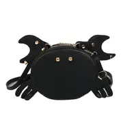 Crab Shape PU Leather Shoulder Bag Ladies Handbag Messenger Bag