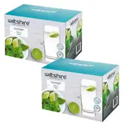 Wiltshire Plaza Long Glass Drink Tumblers 330ml - Set of 12