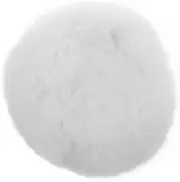 MUELODSIC White Fluffy Microphone Windscreen Noise Reducing Headset Mic Covers for Lapel Lavalier Microphones Detachable Washable Protection Portable Accessory for Studios Broadcasting
