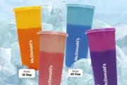 Mcdonalds Color Changing Tumbler Purple Color Grimace Left