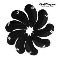 在飛比找momo購物網優惠-【GoPlayer】3D號碼布鐵桿套組(高爾夫數字鐵桿套球桿