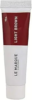 Le Marque Eyelashes and Eyebrow Tint 15 ml, Light Brown, 15 ml