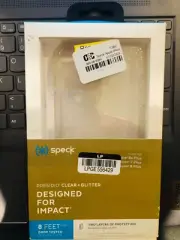 Speck Apple iPhone 8 Plus/7 Plus/6s Plus/6 Plus Presidio Clear Gold Glitter Case