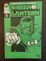 GREEN LANTERN #1 Comic Book ORIGINAL ART COVER Muller DC John Stewart 2020