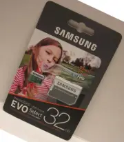 Samsung 32GB Micro EVO select C2 HD SD card fo YUNEEC Q500 4K Typhoon Quadcopter