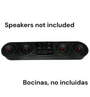 Universal Speaker Panel 4x6.5 - 2 X Tweeters (Wood And Fabric) Roof Rack(DODGE)