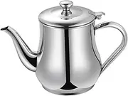 HEALEEP Stainless Steel Oil Storage Can with Filter Net Oil Pot for Home Use Oil Holder for Cooking Kitchen Storage Household Supply