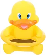 BESPORTBLE 1Pc Cartoon Duck Bath Multi Purpose Water Temperature Monitor for Bathtub and Swimming Pool for Safe Bathing Yellow
