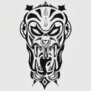 Simply Inked Lucifer Temporary Tattoo, Size: 5.92 in x 8.4 in