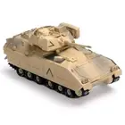 1/72 US Army M2A2 Infantry Fighting Tank Model Diecast Military Battle Toys Gift