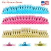 200/50x Heat Shrink Butt Splices Wire Connectors Electrical Terminals Crimp Seal