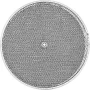 American Metal Filter for Broan S99010271, RRF1002 Aluminum Grease Range Hood Filter, 10-1/2" Round, w/Hole, Pack of 1