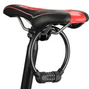 BENGGUO Bike Cable Lock 4-Digit Combination Password High Security Waterproof Bicycle Chain Lock for Cycles Mountain Bik