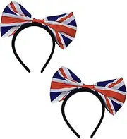 [Generic] Union Jack Headband Fun Fancy Dress Accessory Bowtype shape Hairband