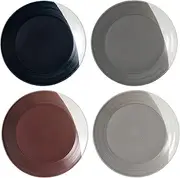 [Royal Doulton] Bowls of Plenty 28cm Dinner Plates Set of 4 Multi-Coloured, Porcelain, Mixed