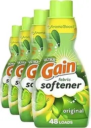 Gain Liquid Fabric Softener, Original, 41 fl oz, 4 Count