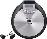 portable CD-Player MCD50 CD, CD-R, CD-RW, MP3 Fuhlbare Tasten Aluminium (matt),