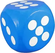 SUPVOX Jumbo Foam Dice for Extra Large Soft for Outdoor Games Classroom Activities Safe Design for Teamwork Social Skills Development Fun Party Accessory