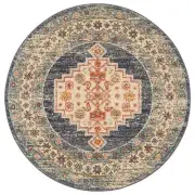 NEW Tapete Rug Legacy Aztec Round Rug Ecru 240x240cm