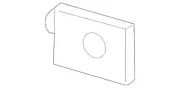 Genuine GM 2018-2022 Enclave front sensor Bracket 84913384