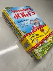 Awesome Jokes & Riddles Set Of 6 By Keller & others GOOD Unread Set Of Books