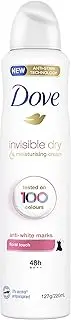 Dove Antiperspirant Aerosol Invisible Dry Floral Touch Deodorant 220mL